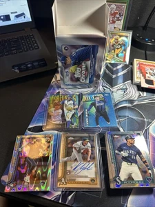 Topps 2025 Baseball Card Lot, Refactors, Rookie Auto Jack O’loughlin, Fortune 15 - Picture 1 of 10