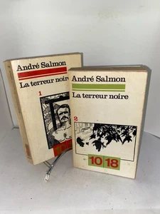 André Salmon La terreur noire Chronique du mouvement libertaire 2 volumes - Imagen 1 de 2