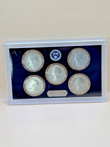 Juego de cuartos sin circular mejorados 2017 225 aniversario Estados Unidos como nuevo -5 - Imagen 1 de 2