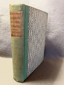 Antique Giants In The Earth O. E. Rolvaag 1929 42nd Printing Harper & Brothers - Picture 1 of 20