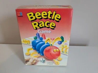 Beetle Race MB 1987 Vintage Rare Game Milton Bradley - 100% Complete  - Image 1 of 4