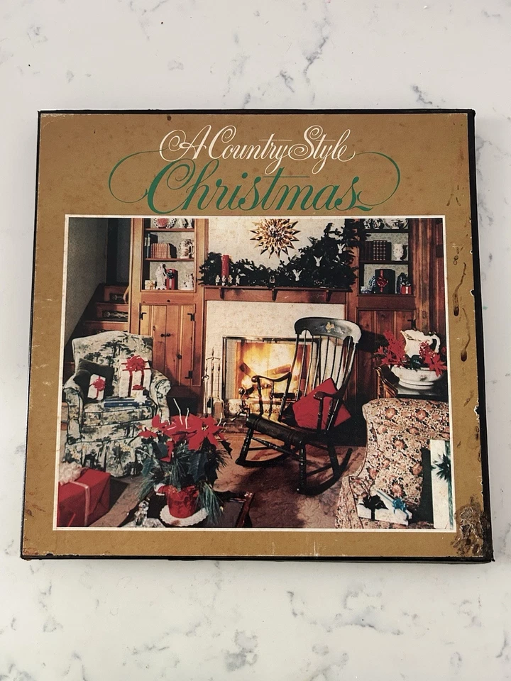 A Country Style Christmas 3 Records Box Set 12" Vinyl LP 3V 8040 Various Artists - Image 1 of 4