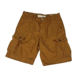 American Eagle Men's Brown Cargo Shorts Size 32x10 NWT Classic Fit Pockets - Picture 1 of 13