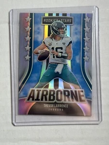 2023 Panini Rookie And Stars Airborne Silver Prizm Trevor Lawrence AI-15 Jaguars - Picture 1 of 2