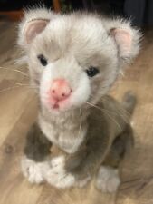 Hansa Plush Brown Ferret- Realistic Stuffed Animal with Tag