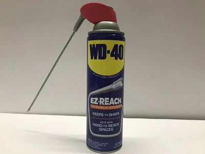 WD-40 多功能清洁器润滑剂除锈发动机自行车 ~ 柔性吸管  — 第 1/4 张图片