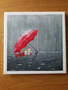 Cuadro hecho a mano: Lluvia - Imagen 1 de 1