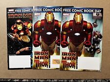 Free Comic Boom Day (FCBD) Iron Man Thor (x2), Iron Man Nova, X-men (last Pic)