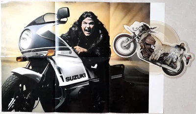 EX/EX Meat Loaf Modern Girl Shaped Vinyl Picture Disc & Poster Sleeve - Image 1 of 4