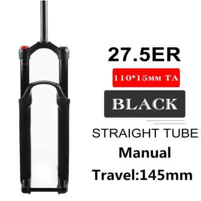 MTB Bicycle Air Suspension Fork 27.5/29er Travel 145mm Boost 110X15/148X12mm Hub - Image 1 of 4