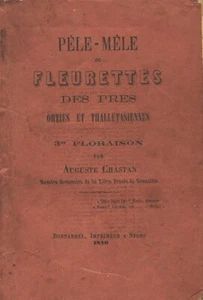 FLEURETTES des PRÉS Orties Thaletasiennes Auguste CHASTAN Libre Penseur 1870 EO - Picture 1 of 12