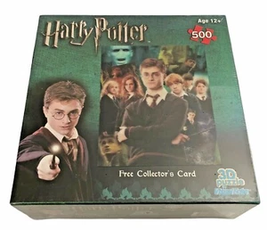 Harry Potter Friends 2007 Nuevo Puzzle 3D 500 Piezas 16 x 20 Eco Visual Hobbico WB - Imagen 1 de 6