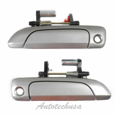 Para Honda Civic Par Frontal YR528M Shoreline Mist Maçaneta Externa Dourada DS313 - Imagem 1 de 3