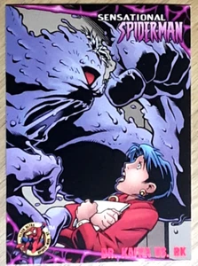 1997 Spider-Man Red Foil Card 30 DR KAFKA VS DK. Free New Top Loader. - Picture 1 of 3