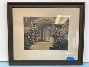 Wallace Nutting “The Coming Out of Rosa” Print Copyright 1912 - Picture 1 of 13
