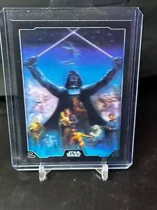 2023 Topps Star Wars Holographic Poster Art The Empire Strikes Back #HC6 - Picture 1 of 2