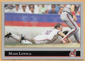 Mark Lewis Cleveland Indians #49 - hoja casi nueva - como nuevo 1992 - Imagen 1 de 2