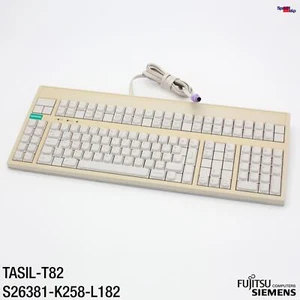 Fsc Fujitsu Siemens Tasil-T82 S26381-K258-L182 Ps/2 Keyboard German De - Picture 1 of 7