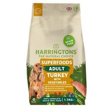Harringtons Superfoods Grain-Free Dry Adult Dog Food Turkey & Vegetables 1.7kg