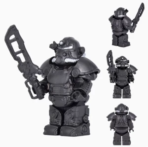 Fallout T-51 Power Armor Black Skin Figur mit Ripper inkl. Geschenkbox - Bild 1 von 4