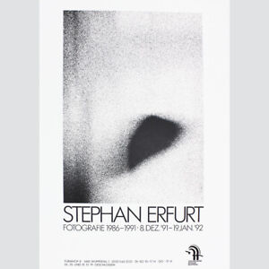 Stefan Erfurt. Fotografie 1986-1991. Plakat von der Heydt-Museum 1991