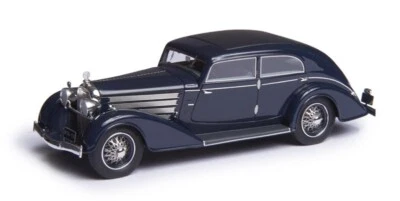 1932 Austro-Daimler ADR8 Alpine limousine bleu foncé 1/43 résine tout monté - Photo 1/4