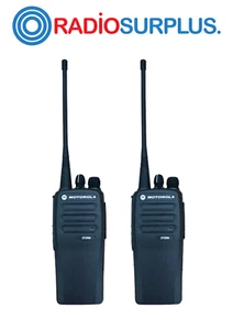 2 x Motorola CP200D VHF Radio AAH01JDC9JA2AN & NAD6502 Antenna only - Picture 1 of 1