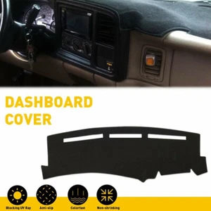 1pc Dashboard Cover Mat Dashmat For 1999-2006 Chevrolet Silverado 1500 2500 3500 - Picture 1 of 10