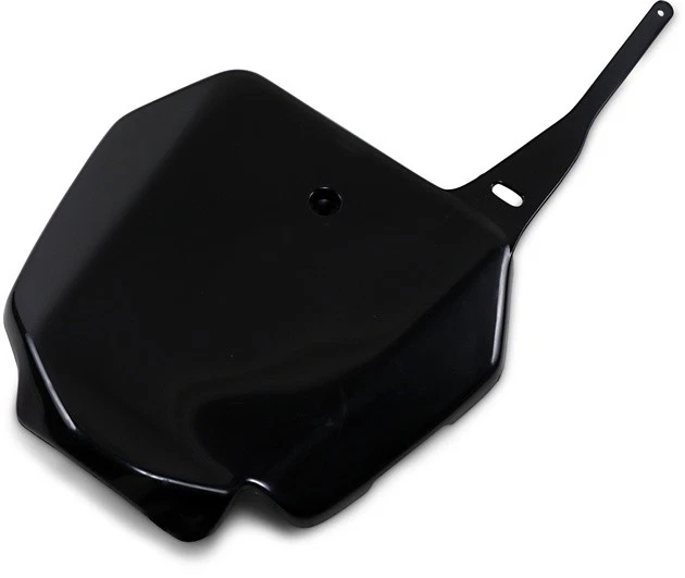 Placa de número UFO delantera negra #SU03968001 para Suzuki RM85/RM85L Foto 1 de 1
