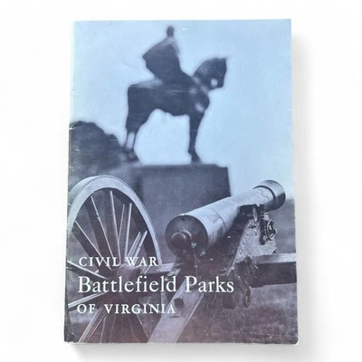 Livreto Vintage GUERRA CIVIL Battlefield Parks Of Virginia em bom estado - Imagem 1 de 4