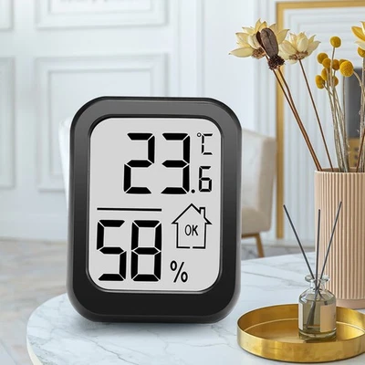 Precise Indoor Digital Thermometer Hygrometer Temperature Humidity Detector - Image 1 of 4