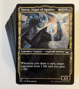 MTG Magic The Gathering Queza, Augur of Agonies Budget 100 Card Commander Deck - Picture 1 of 4
