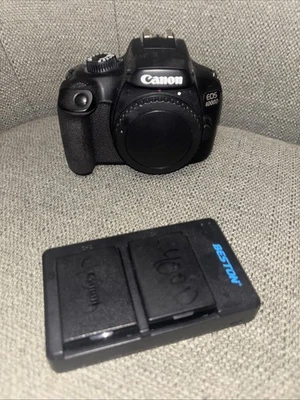 Cámara réflex digital Canon EOS 4000D negra CUERPO SOLO 2 baterías proporcionadas Foto 1 de 4