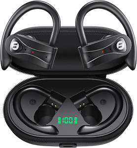 Bluetooth Headphones Noise Canceling 4 Mics Clear Call 120H Playtime Stereo Bass