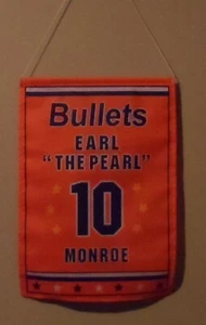 Washington Bullets NBA Earl "The Pearl" Monroe Banner Stadium Giveaway REDUCED!! - Picture 1 of 2