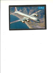 AMERICAN AIRLINES PC "DC7 Flagshp, Mercury Class" UNUSED No Writing - Picture 1 of 2