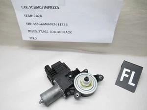 2017-2022 Subaru Impreza Left Front Door Window Motor 61188FL030 OEM - Foto 1 di 11