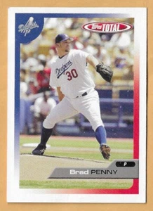 BRAD PENNY LOS ANGELES DODGERS #72 - TOPPS TOTAL CASI NUEVO- COMO NUEVO 2005 - Imagen 1 de 2