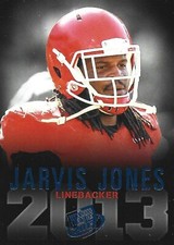 2013 Press Pass Blue #22 Jarvis Jones RC Georgia Bulldogs Pittsburgh Steelers