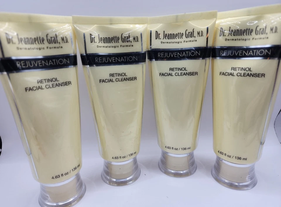 Dr. Jeannette Graf Rejuvenation Retinol Facial Cleanser 4.63 oz x 4 - Image 1 of 1
