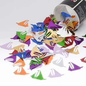 Confetti Sailboat - 2 Colors to Choose - 2 Pchs or 1/2 lbs - FREE SHIP - Picture 1 of 16