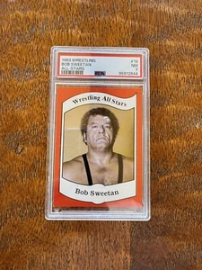1983 Wrestling All-Stars #19 Mr. Piledriver Bob Sweetan WWE Rookie Card RC PSA 7 - Foto 1 di 2