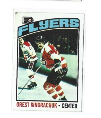 1976-77 Topps #233 Orest Kindrachuk EXMT - Image 1 of 2