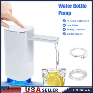 USB Drinking Water Dispenser Universal Home Automatic Electric Water Bottle Pump - Picture 1 of 10