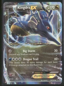 Pokemon TCG Kingdra EX 73/124 Fates Collide - Picture 1 of 5