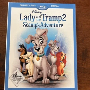 Disney Lady and The Tramp 2 Scamp's Adventure - Blu-ray - New / Sealed - Picture 1 of 3