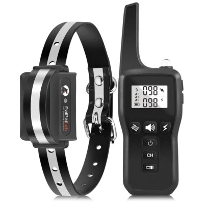 Waterproof 3280 FT Remote Dog Shock Training Collar Rechargeable Pet Trainer - Image 1 of 4