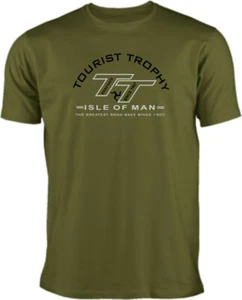 Camiseta Trofeo Turístico Isla de Man TT - TT Motivo de Carreras de Motocicletas # 2 - Imagen 1 de 6