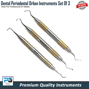 Conjunto de 3 procedimientos de túnel de gingivectomía Orban periodontal Allen Kirkland Sclar - Imagen 1 de 5