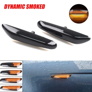 LED Dynamic Side Marker Light Indicator For BMW X1 E84 X3 E83 E61 E60 E46 E90 - Foto 1 di 8